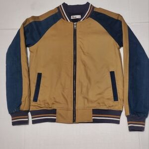 EPIC THREADS Boys Skull Bomber Jacket. Size Small